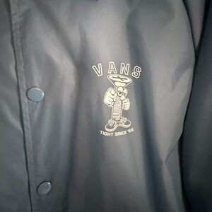 NWOT Men’s Vans Windbreaker-Large